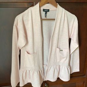 Pink cardigan